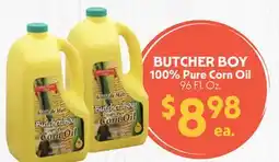 La Chiquita Food Market BUTCHER BOY 100% Pure Corn Oil offer