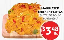 La Chiquita Food Market MARINATED CHICKEN FAJITAS offer