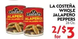 La Chiquita Food Market LA COSTEÑA WHOLE JALAPEÑO PEPPERS offer