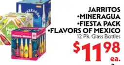 La Chiquita Food Market JARritos •MINERAGUA •FIESTA PACK •FLAVORS OF MEXICO offer