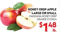 La Chiquita Food Market MANZANA HONEY CRISP GRANDE O CHICA offer