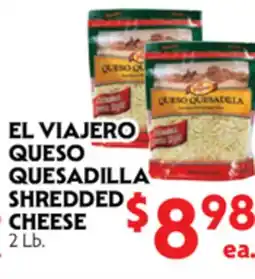 La Chiquita Food Market EL VIAJERO QUESO QUESADILLA SHREDDED CHEESE offer