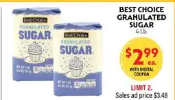 La Chiquita Food Market BEST CHOICE GRANULATED SUGAR offer