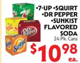 La Chiquita Food Market •7-UP •SQUIRT •DR PEPPER •SUNKIST FLAVORED SODA offer