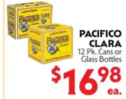La Chiquita Food Market PACIFICO CLARA offer