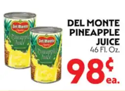 La Chiquita Food Market DEL MONTE PINEAPPLE JUICE offer