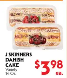 La Chiquita Food Market J SKINNERS DANISH CAKE offer