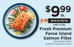 ShopRite Fresh Premium Faroe Island Salmon Fillet offer