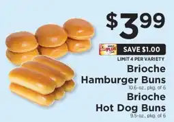 ShopRite BRIOCHE BUNS offer