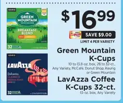 ShopRite Green Mountain K-Cups offer