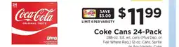 ShopRite Coke Cans 24-Pack offer