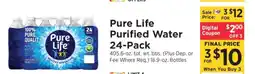 ShopRite Pure Life Purified Water 24-Pack offer