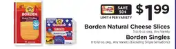 ShopRite Borden Natural Cheese Slices offer