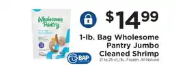 ShopRite Wholesome Pantry Jumbo Cleaned Shrimp offer