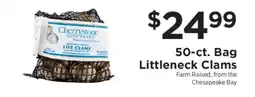 ShopRite Littleneck Clams offer