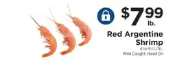 ShopRite Red Argentine Shrimp offer