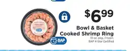 ShopRite Bowl & Basket Cooked Shrimp Ring offer