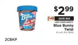 ShopRite Blue Bunny Twist offer