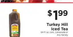 ShopRite Turkey Hill Iced Tea offer