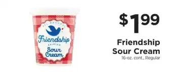 ShopRite Friendship Sour Cream offer