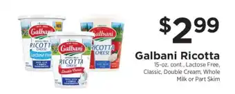 ShopRite Galbani Ricotta offer
