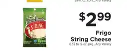 ShopRite Frigo String Cheese offer