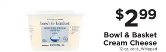 ShopRite Bowl & Basket Cream Cheese offer