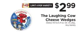 ShopRite The Laughing Cow Cheese Wedges offer