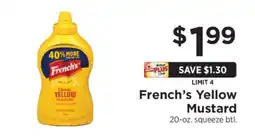 ShopRite French's Yellow Mustard offer