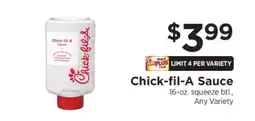 ShopRite Chick-Fil-A Sauce offer
