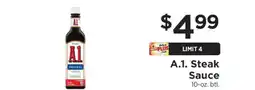 ShopRite A. 1. Steak Sauce offer