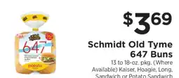 ShopRite Schmidt Old Tyme 647 Buns offer