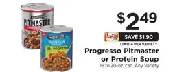 ShopRite Progresso Pitmaster or Protein Soup offer
