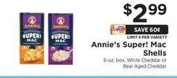 ShopRite Annie's Super! Mac Shells offer