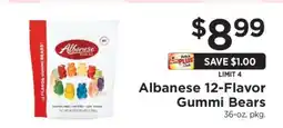 ShopRite Albanese 12-Flavor Gummi Bears offer