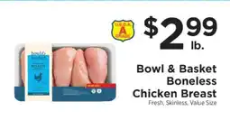 ShopRite Bowl & Basket Boneless Chicken Breast offer