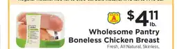 ShopRite Wholesome Pantry Boneless Chicken Breast offer