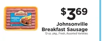 ShopRite Johnsonville Breakfast Sausage offer