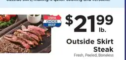 ShopRite Outside Skirt Steak offer