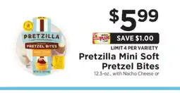 ShopRite Pretzilla Mini Soft Pretzel Bites offer