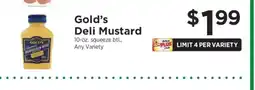 ShopRite Gold’s Deli Mustard offer