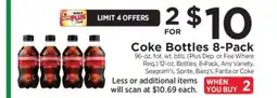 ShopRite Coke Bottles 8-Pack offer