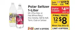 ShopRite Polar Seltzer 1-Liter offer