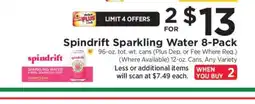 ShopRite Spindrift Sparkling Water 8-Pack offer