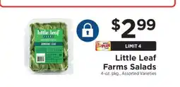 ShopRite Little Leaf Farms Salads offer