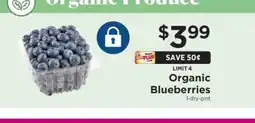 ShopRite Organic Blueberries offer