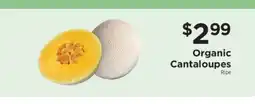 ShopRite Organic Cantaloupes offer