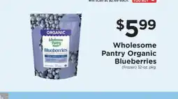ShopRite Wholesome Pantry Organic Blueberries offer