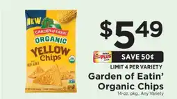 ShopRite Garden of Eatin’ Organic Chips offer