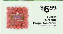ShopRite Sunset Organic Grape Tomatoes offer